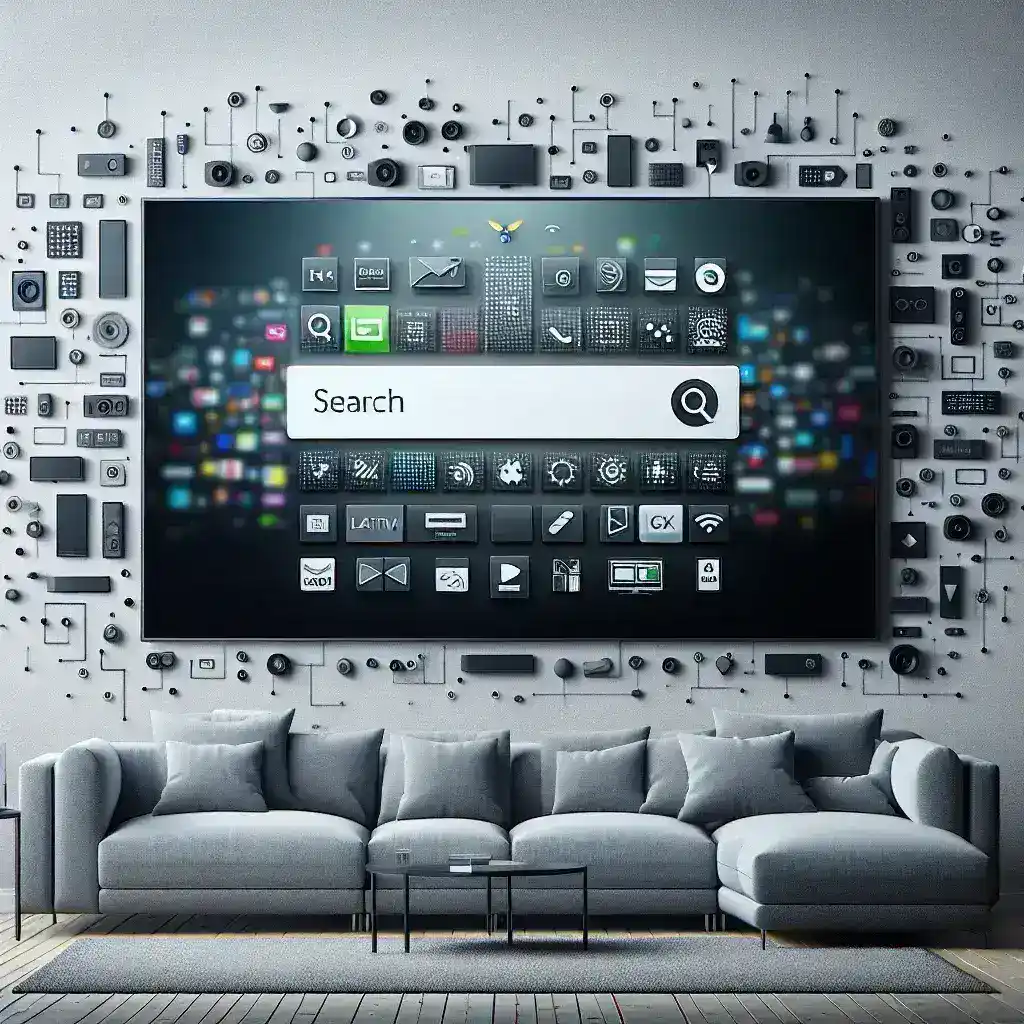 "Xiaomi 4K TV with integrated Google TV showcased at event, highlighting sleek design and advanced smart features."
